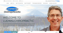 Desktop Screenshot of ludwigchiropractic.com